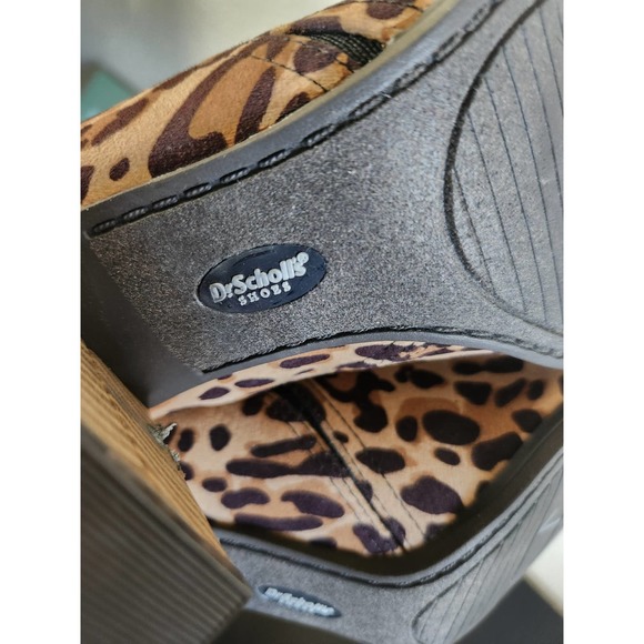 Dr. Scholls All My Life Cheetah Ankle Booties Size 9 - Picture 6 of 7